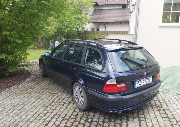 BMW Seria 3 cena 8490 przebieg: 223852, rok produkcji 2002 z Puszczykowo małe 211